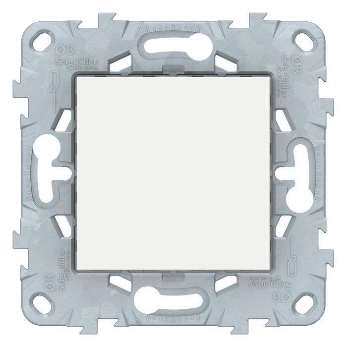 Заглушка Schneider Electric UNICA NEW, скрытый монтаж, белый, NU586618