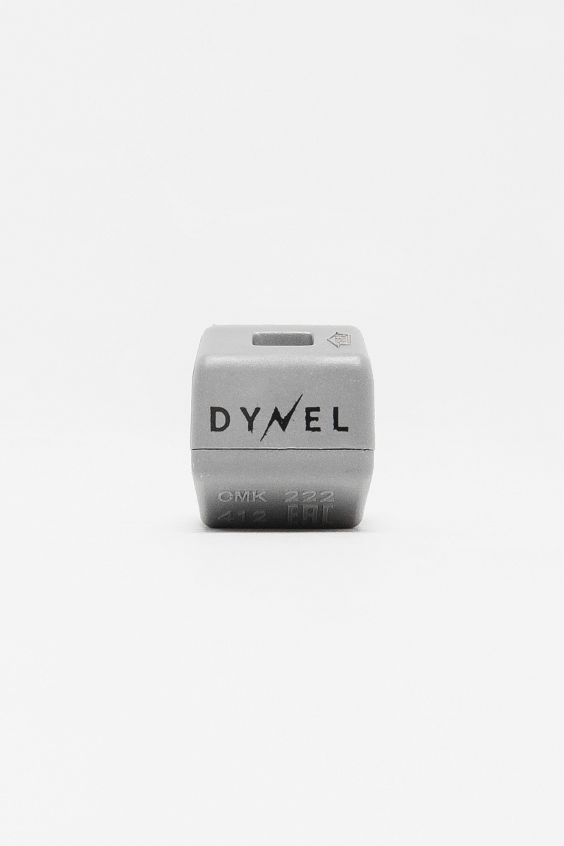 Клемма строительно-монтажная СМК 222-412 с рычагом 2 отверстий 0,08-2,5м DYNEL DY-03-01-001